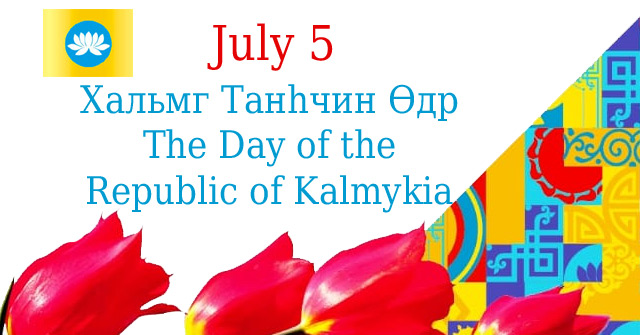 Der Tag der Republik Kalmykien