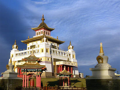 Golden Aufenthaltsort des Buddha Shakyamuni